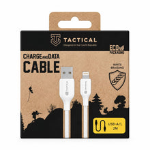 Tactical Stitch Thread Cable USB-C/Lightning 2m White