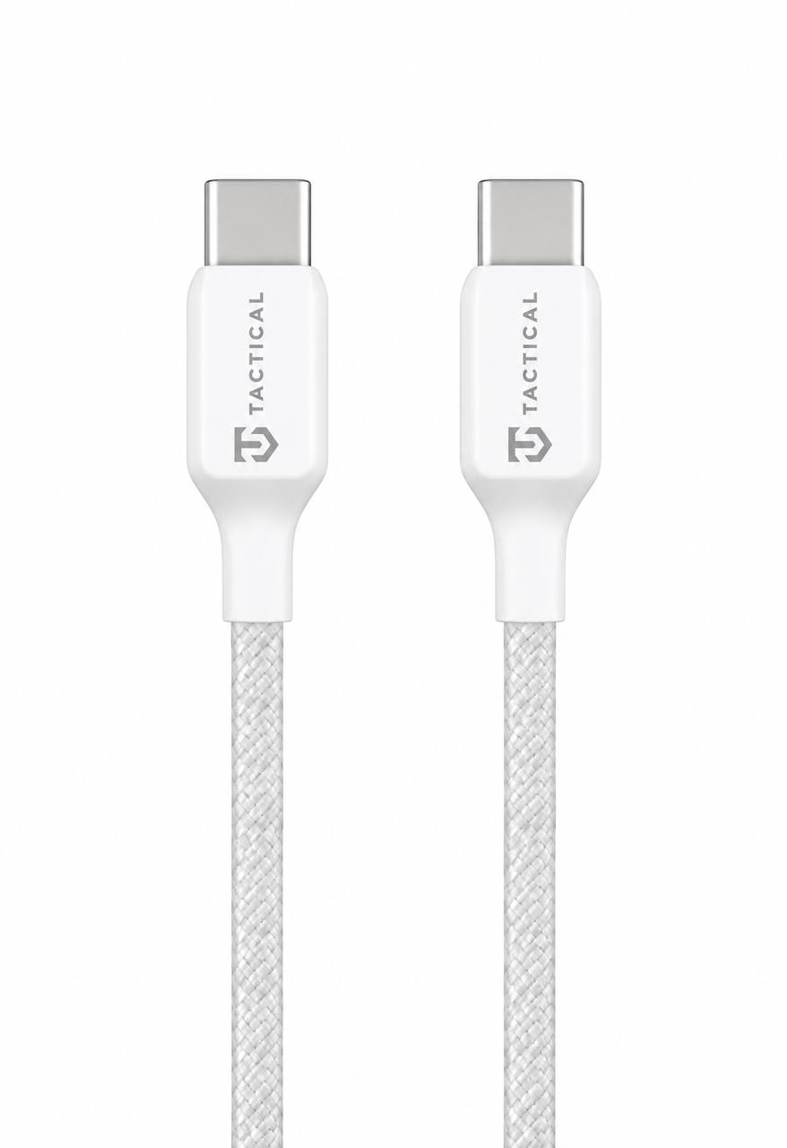 Tactical Stitch Thread Cable USB-C/USB-C 1m white