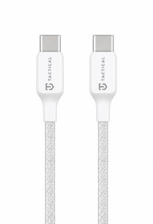Tactical Stitch Thread Cable USB-C/USB-C 1m white