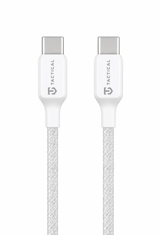 Tactical Stitch Thread Cable USB-C/USB-C 1m white