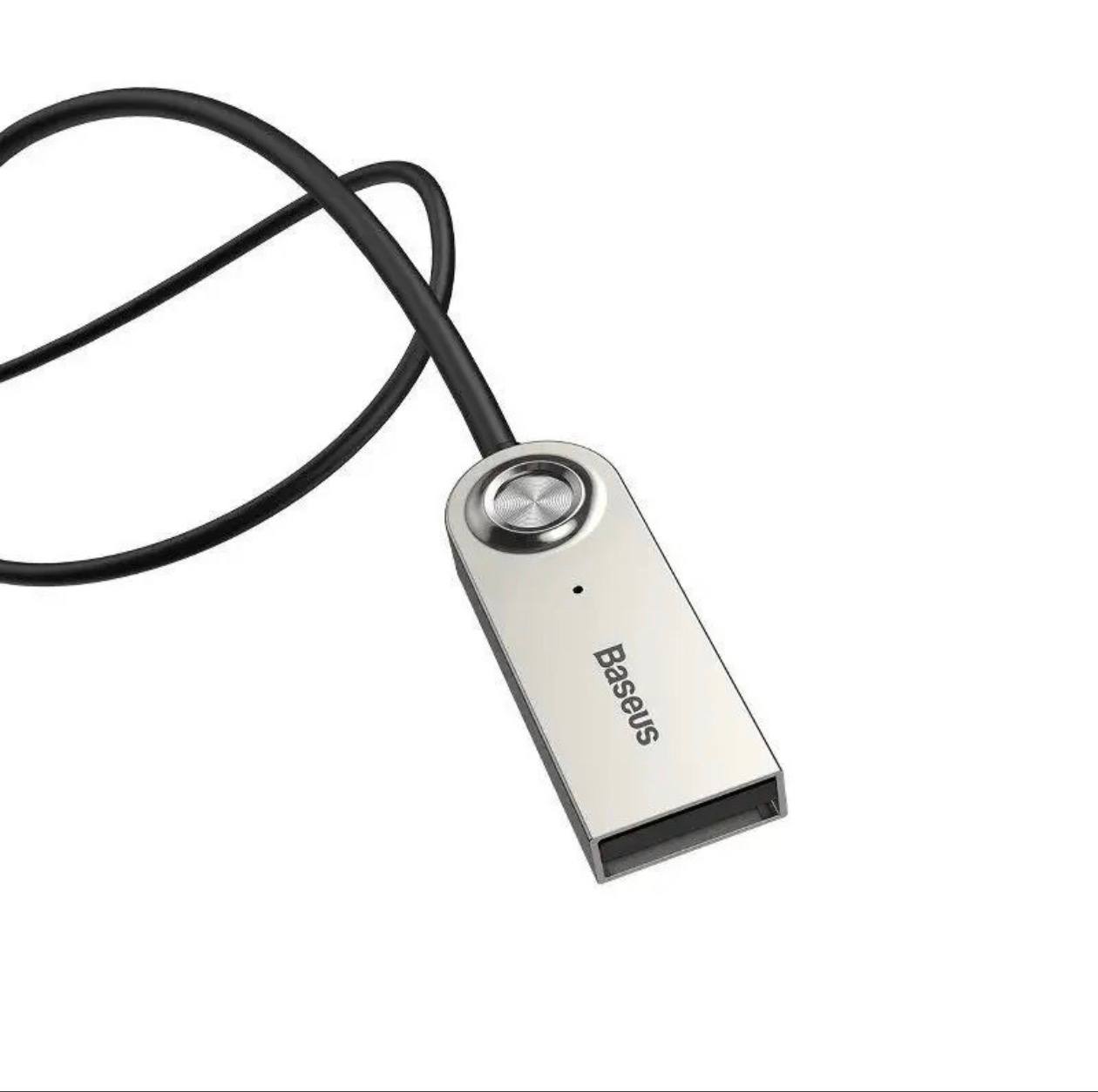 Baseus CABA01-01 Bluetooth 5.0 Adaptér do 3,5mm Jack Black