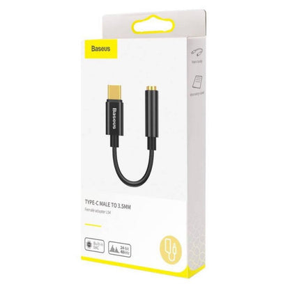 Baseus CATL54-01 USB-C to 3,5mm Audio Jack L54 (female) Black