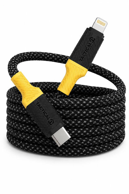Tactical MagRope USB-C/USB-C 1m Black/Yellow