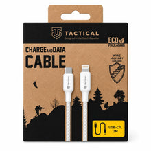 Tactical Stitch Thread Cable USB-C/Lightning 2m White