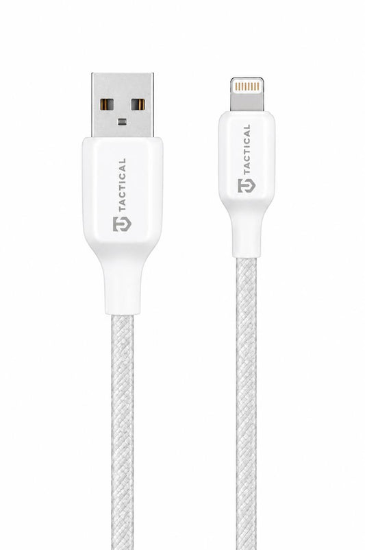 Tactical Stitch Thread Cable USB-C/Lightning 2m White